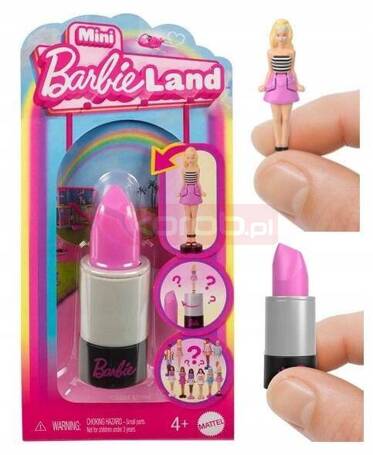 LALKA BARBIE MINI BARBIELAND LALKA NIESPODZIANKA ukryta w szmince HYF19