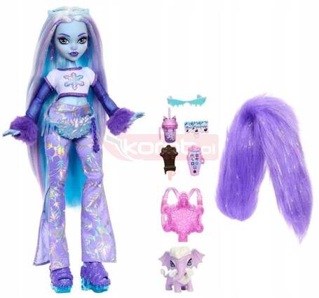 LALKA MONSTER HIGH ABBEY BOMINABLE + akcesor HNF64