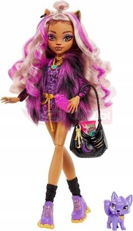 LALKA MONSTER HIGH CLAWDEEN WOLF + akcesoria HHK52