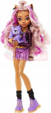 LALKA MONSTER HIGH CLAWDEEN WOLF + akcesoria HHK52