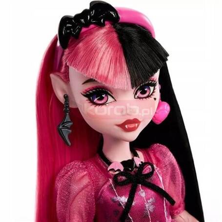 LALKA MONSTER HIGH DRACULAURA DAY OUT lalka +akcesoria HKY71