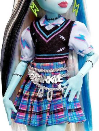 LALKA MONSTER HIGH FRANKIE STEIN + akcesoria HHK53