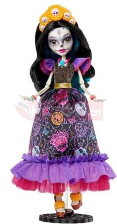 LALKA MONSTER HIGH HOWLIDAY Día De Muertos Skelita Calaveras Doll HNF96