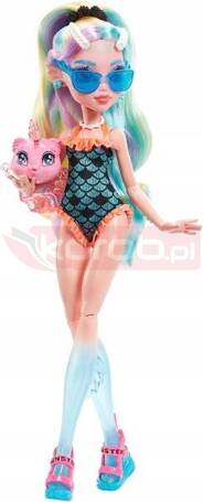 LALKA MONSTER HIGH LAGOONA BLUE + akcesoria HHK55