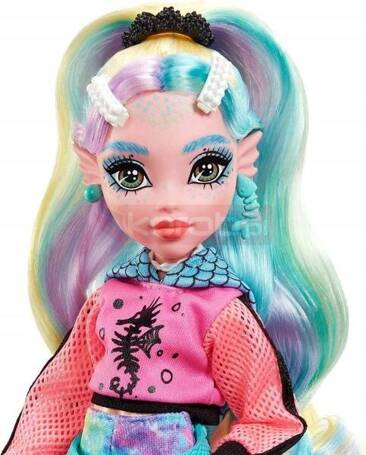 LALKA MONSTER HIGH LAGOONA BLUE + akcesoria HHK55