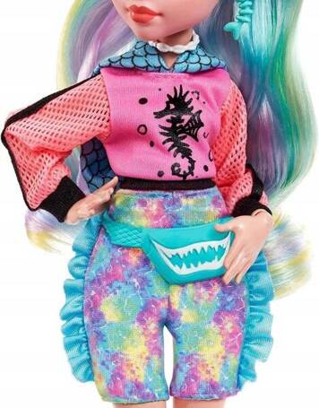 LALKA MONSTER HIGH LAGOONA BLUE + akcesoria HHK55