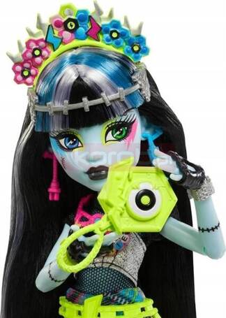 LALKA MONSTER HIGH MONSTER FEST FESTIWALOWE STYLIZACJE Frankie Stein HXH79