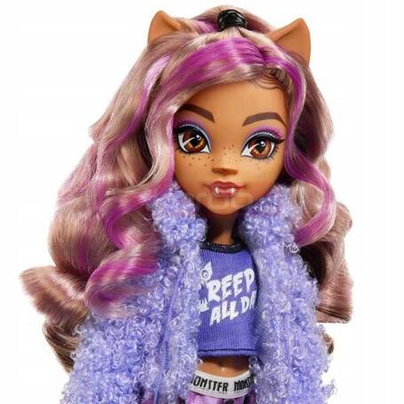 LALKA MONSTER HIGH PIDŻAMA PARTY Clawdeen Wolf HKY HKY67