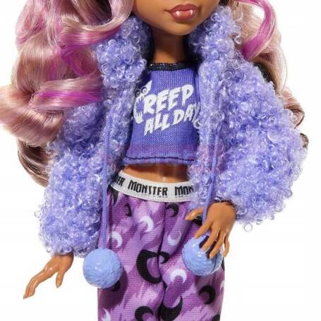 LALKA MONSTER HIGH PIDŻAMA PARTY Clawdeen Wolf HKY HKY67