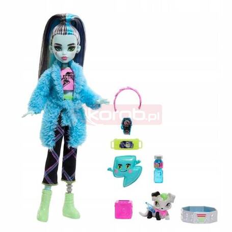 LALKA MONSTER HIGH PIDŻAMA PARTY Frankie Stein HKY68