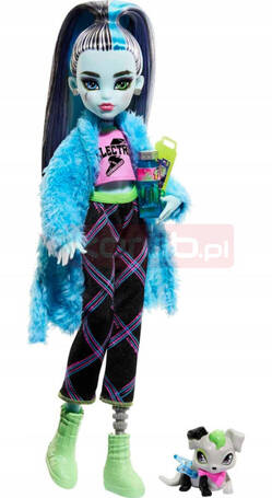 LALKA MONSTER HIGH PIDŻAMA PARTY Frankie Stein HKY68