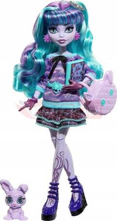 LALKA MONSTER HIGH PIDŻAMA PARTY Twyla HLP87