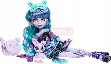 LALKA MONSTER HIGH PIDŻAMA PARTY Twyla HLP87