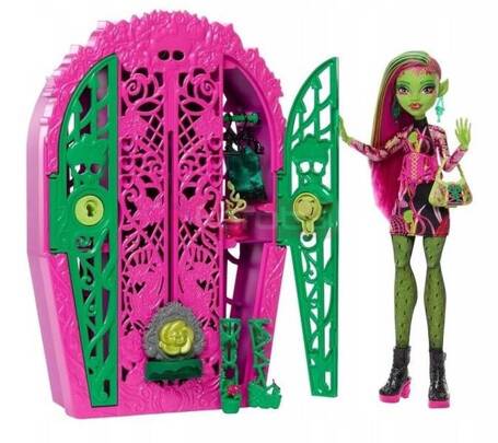 LALKA MONSTER HIGH STRASZYSEKRETY Ogrodowe zagadki, Venus McFlytrap HYT75