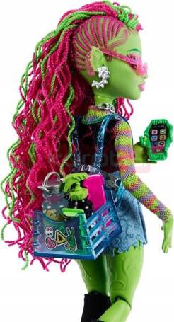 LALKA MONSTER HIGH Venus McFlytrap + zwierzątko roślinny kot Chewlian HRP81