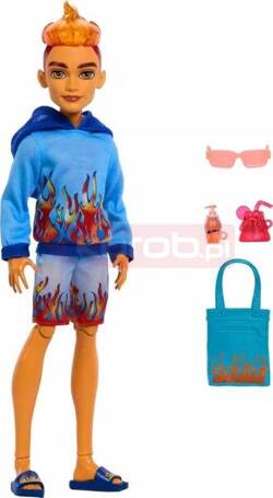 LALKA MONSTER HIGH WYSPA STRASZY-RAJ Heath Burns HRP69