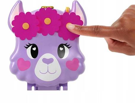 LALKA POLLY POCKET BIWAKOWA LAMA zestaw do zabawy HKV33