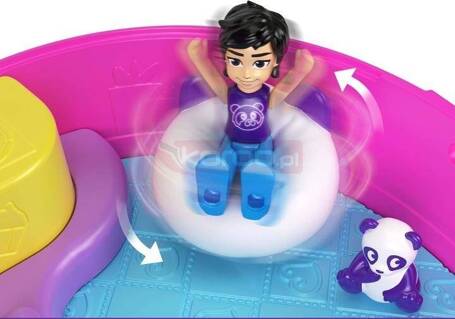 LALKA POLLY POCKET BUBBLE TA PANDY zestaw do zabawy dla dzieci +4 lata HWN95