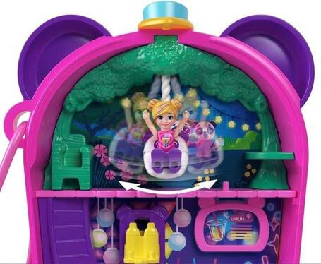 LALKA POLLY POCKET BUBBLE TA PANDY zestaw do zabawy dla dzieci +4 lata HWN95