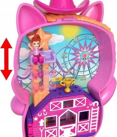 LALKA POLLY POCKET KUCYKOWE RODEO zestaw do zabawy dla dzieci +4 lata JCR39