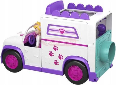 LALKA POLLY POCKET MOBILNY WETERYNARZ KARETKA zestaw do zabawy GFR04