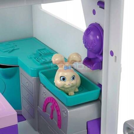 LALKA POLLY POCKET MOBILNY WETERYNARZ KARETKA zestaw do zabawy GFR04