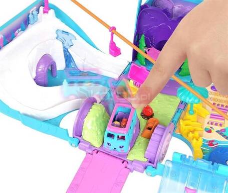 LALKA POLLY POCKET PODRÓŻNY VAN zestaw do zabawy dla dzieci +4 lata JCC22