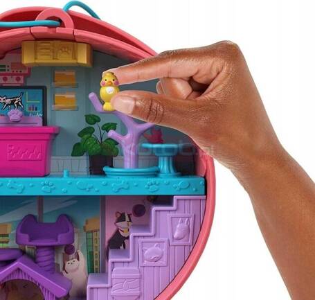 LALKA POLLY POCKET TOREBKA KOTEK zestaw do zabawy HGT16