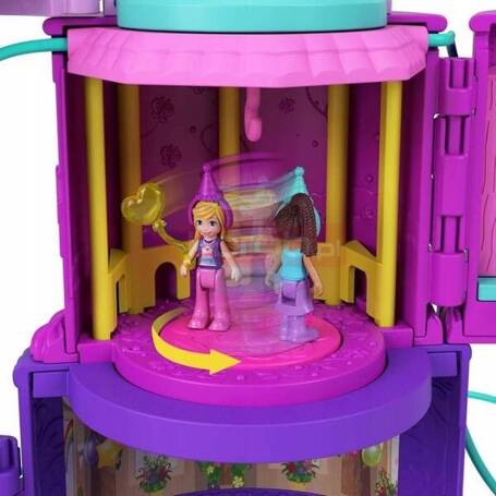 LALKA POLLY POCKET TORT URODZINOWY Z JEDNOROŻCEM zestaw do zabawy +4 lata HHJ11