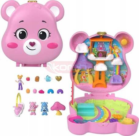 LALKA POLLY POCKET TROSKLIWE MISIE zestaw do zabawy dla dzieci +4 lata JCC14