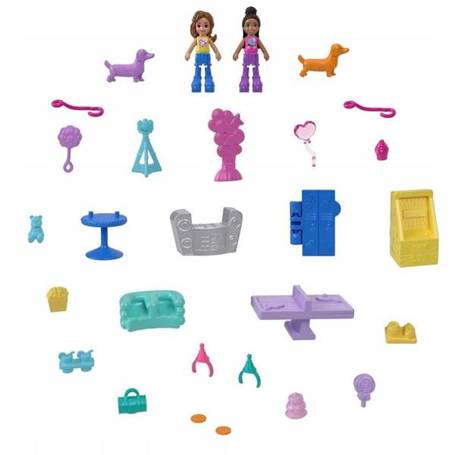 LALKA POLLY POCKET ZESTAW IMPREZKA PIESKA piniata HKV52