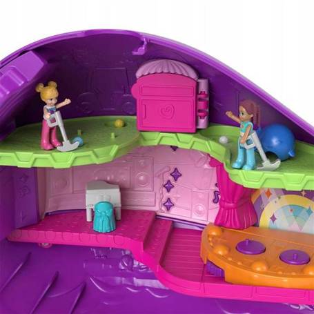 LALKA POLLY POCKET ZESTAW NARWAL ŁÓDŹ z basenem HKV71