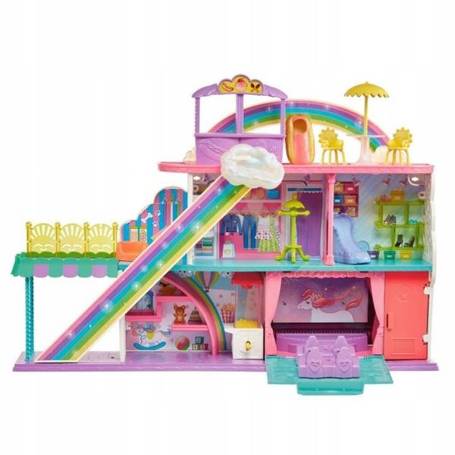 LALKA POLLY POCKET ZESTAW TĘCZOWE CENTRUM HANDLOWE HHX78