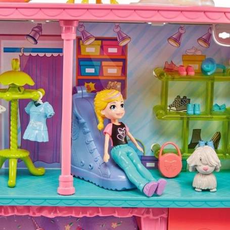 LALKA POLLY POCKET ZESTAW TĘCZOWE CENTRUM HANDLOWE HHX78