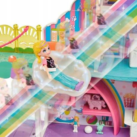 LALKA POLLY POCKET ZESTAW TĘCZOWE CENTRUM HANDLOWE HHX78