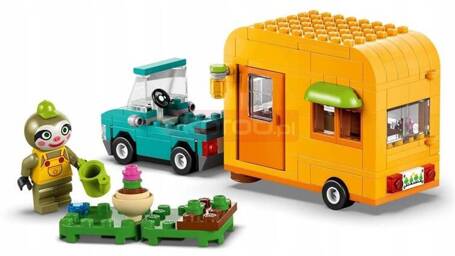 LEGO ANIMAL CROSSING 77054 LEIF I JEGO KARAWAN , zestaw klocków dla dzieci