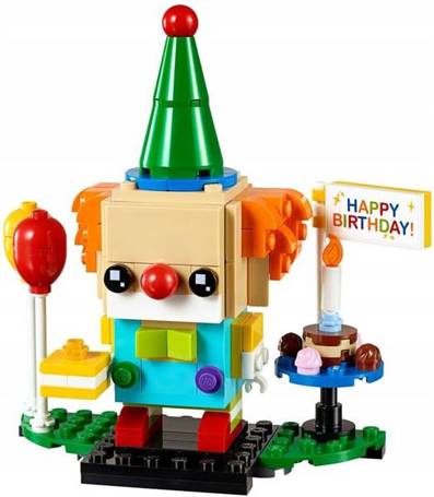 LEGO Brick Headz 40348 Clown