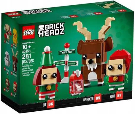 LEGO Brick Headz 40353 Renifer