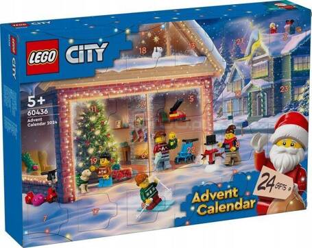 LEGO CITY 60436 KALENDARZ ADWENTOWY NA ROK 2024