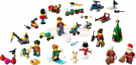 LEGO CITY 60436 KALENDARZ ADWENTOWY NA ROK 2024