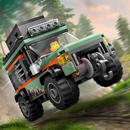 LEGO CITY 60447 Górska ciężarówka terenowa 4x4, zestaw klocków +6 lat