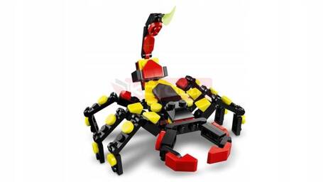 LEGO CREATOR 3W1 31159 DZIKIE ZWIERZĘTA Niezwykły pająk, zestaw klocków