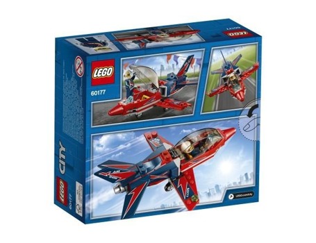 LEGO City 60177 Odrzutowiec pokazowy