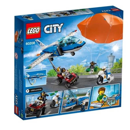 LEGO City 60208 Aresztowanie spadochroniarza