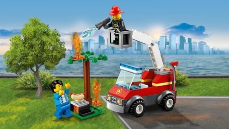 LEGO City 60212 Płonący grill