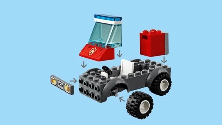 LEGO City 60212 Płonący grill