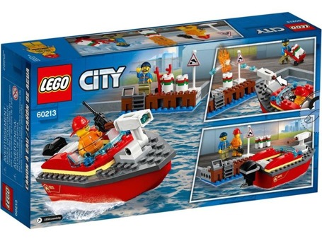 LEGO City 60213 Pożar w dokach