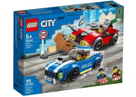 LEGO City 60242 Aresztowanie na autostradzie