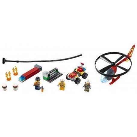 LEGO City 60248 Helikopter strażacki leci na ratunek