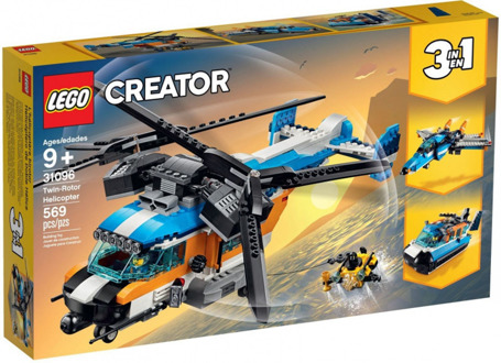 LEGO Creator 31096 Śmigłowiec dwuwirnikowy 3w1